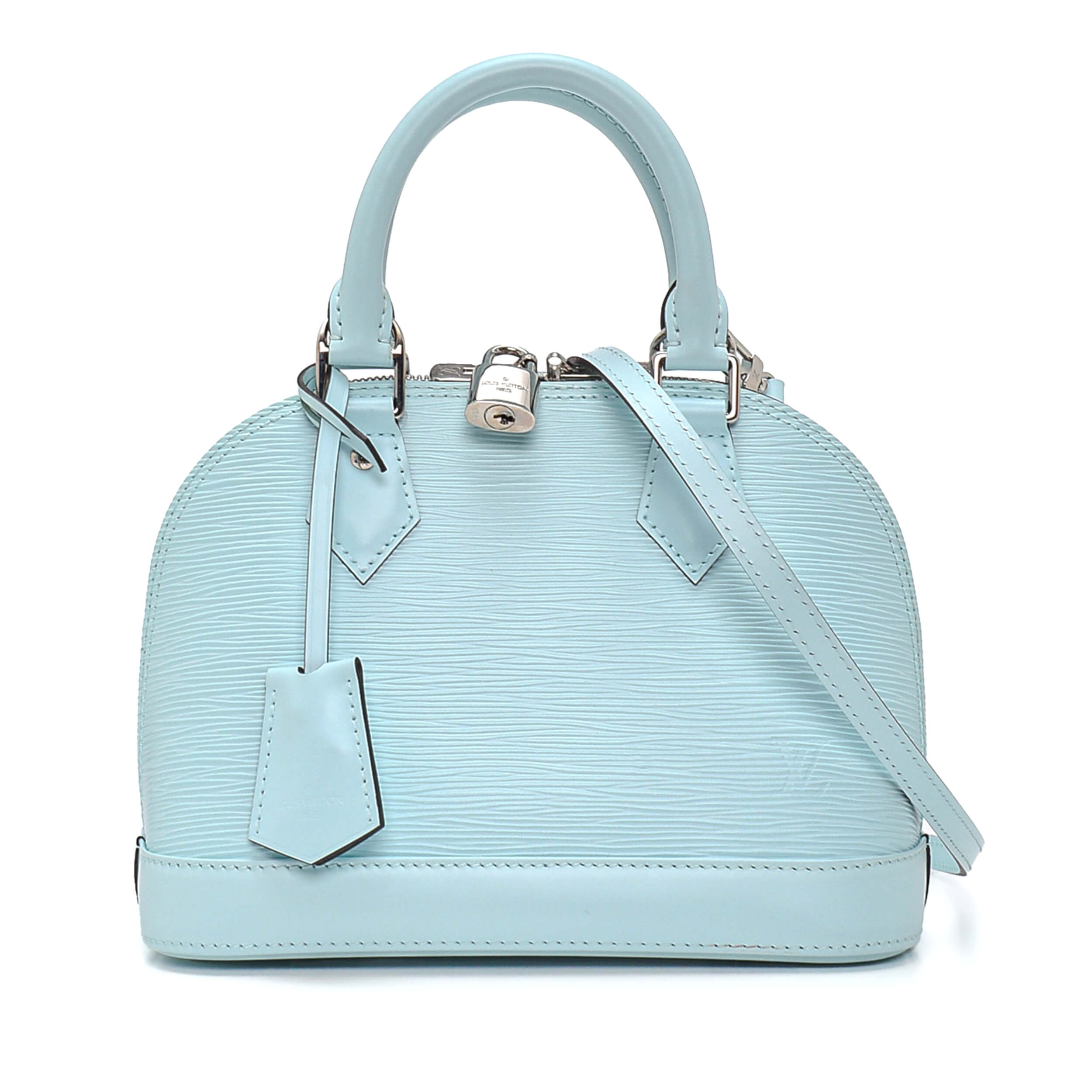 Louis Vuitton - Baby Blue Epi Leather BB Alma Bag